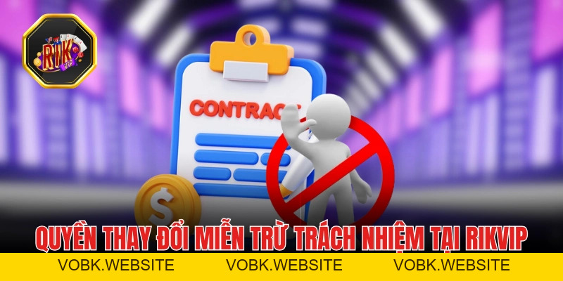 Miễn Trừ Trách Nhiệm RIKVIP Và Những Điều Khoản Năm 2026 Miễn Trừ Trách Nhiệm RIKVIP Và Những Điều Khoản Năm 2026