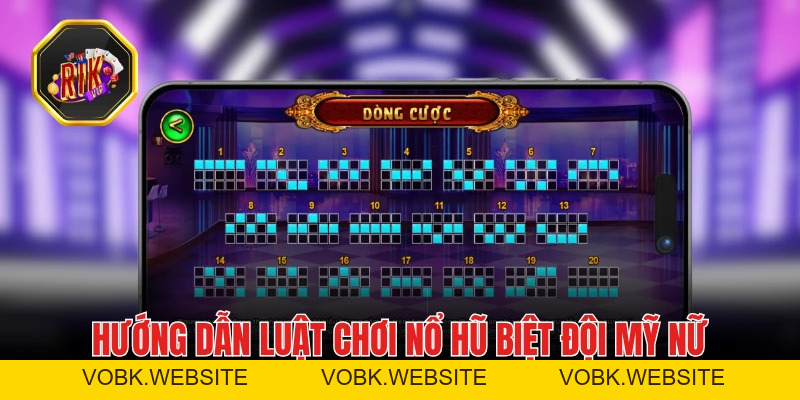 Nổ hũ Biệt Đội Mỹ Nữ - Game slot đặc sắc tại cổng game RIKVIP