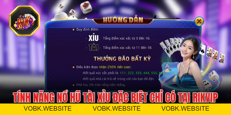 Nổ Hũ Tài Xỉu - Phiên Bản Tài Xỉu Độc Quyền Có Tại RIKVIP